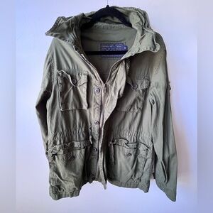 Mens Bleecker and Mercer’s Green Jacket- Size Medium